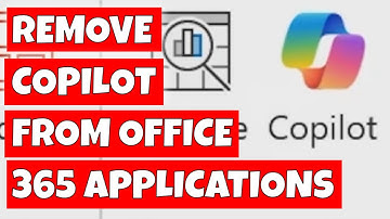 How To Remove Microsoft COPILOT From Microsoft 365 Apps Word Excel Powerpoint etc