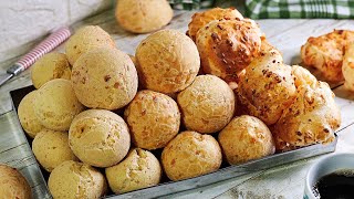 LEARN HOW TO MAKE 3 PERFECT TYPES OF BRAZILIAN PÃO DE QUEIJO (CHEESE BREAD) "ORIGINAL RECIPE" screenshot 3