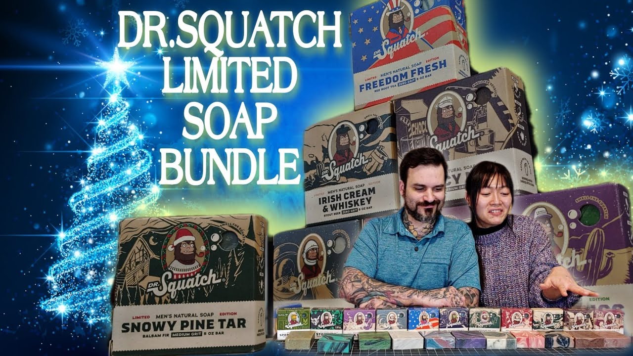 dr squatch soap snowy pine tar - RR Trailers