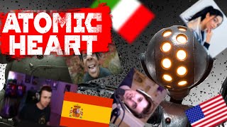 РЕАКЦИЯ ИНОСТРАНЦЕВ НА ATOMIC HEART (REACTION TO ATOMIC HEART GAME)