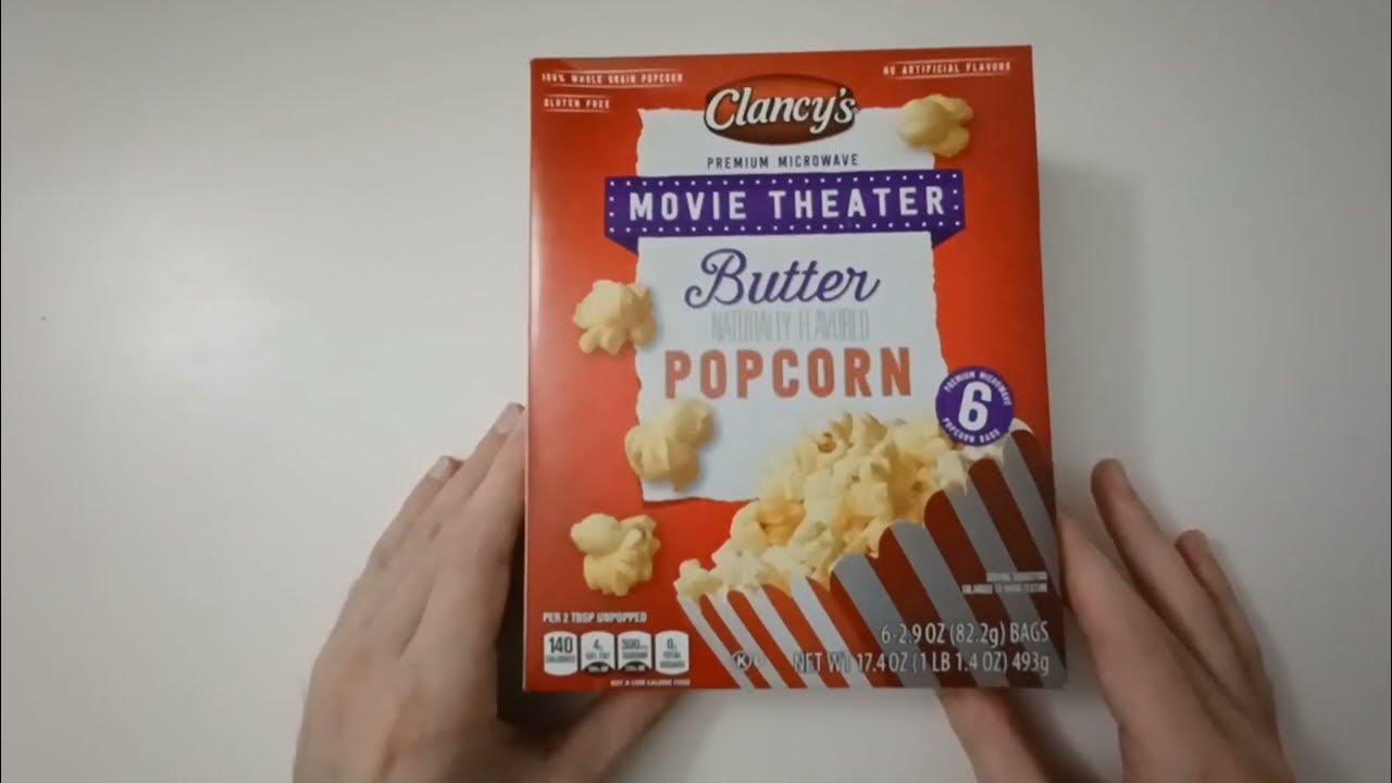 Aldi's Microwave Popcorn Food Review YouTube