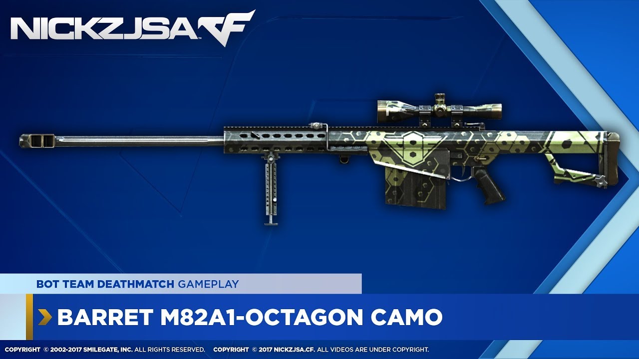 Barrett M82A1-Octagon Camo | CROSSFIRE China 2.0 EXP