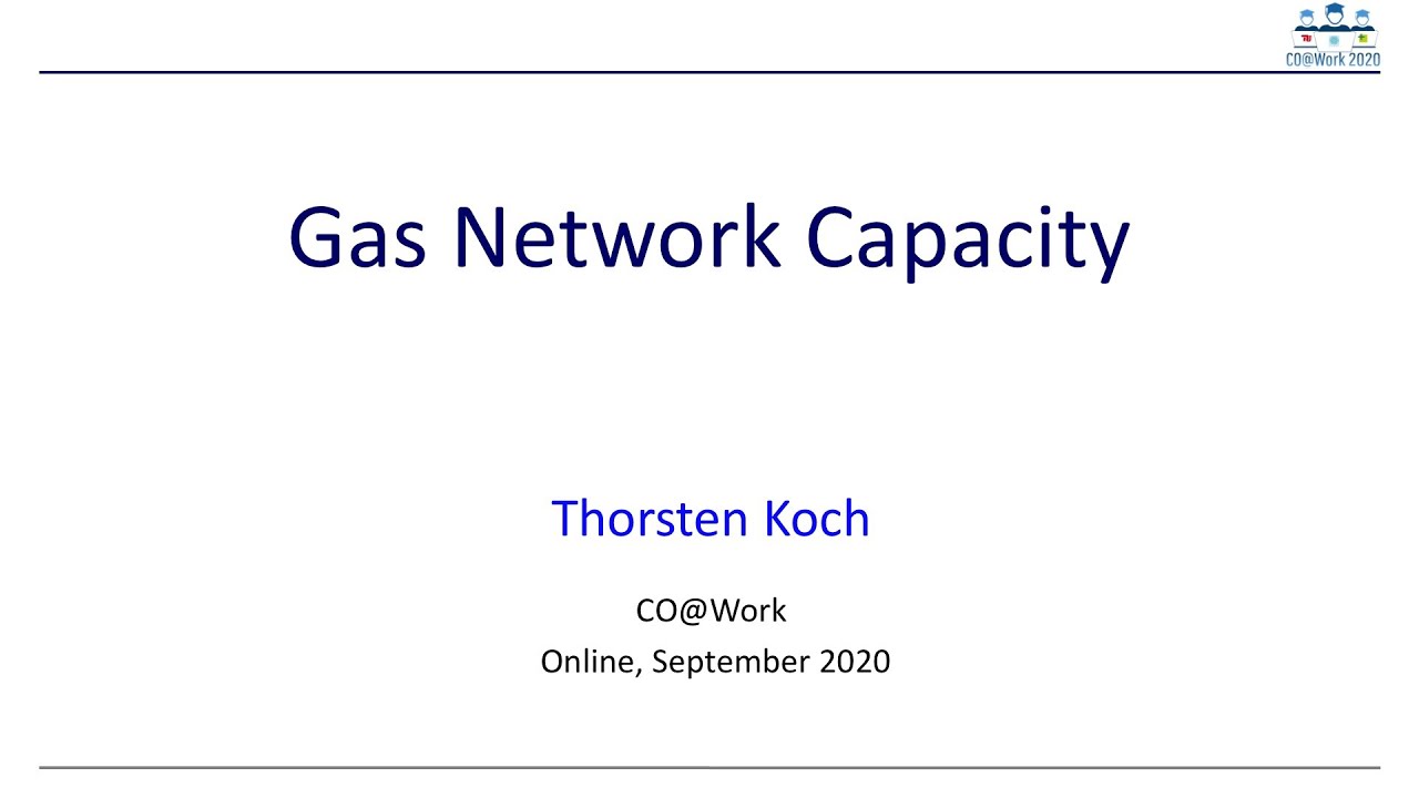 Thorsten Koch - GasLab Overview Part 2 Capacities - YouTube