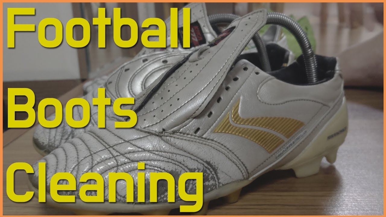 [축구용품][ASMR] 축구화 손질하기 Football (Soccer) Boots Cleaning YouTube