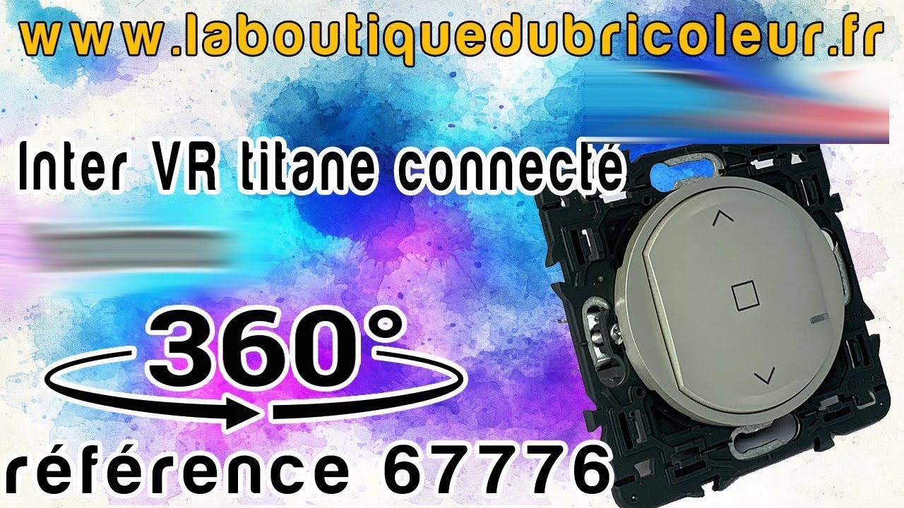 Installer un interrupteur connecté pour volet roulant Céliane™ with Netatmo  de Legrand 