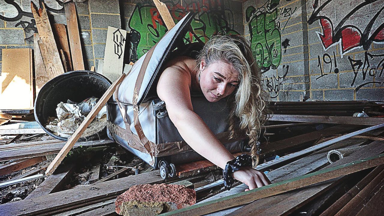 Saved Missing Girl TRAPPED In A Suitcase YouTube