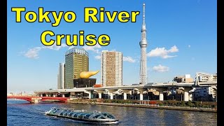 Sumida River Cruise in Asakusa Tokyo Japan