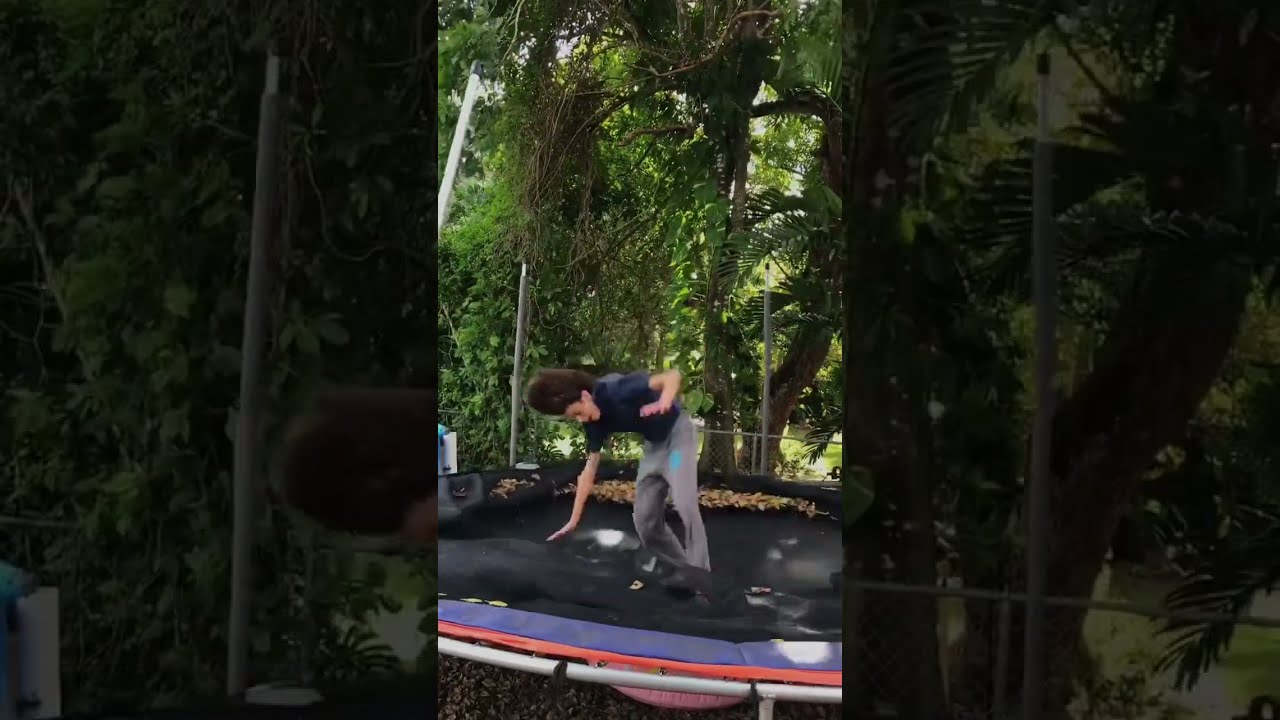 Backflip Tutorial On A Trampoline Shorts