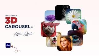 How to Create a 3D Carousel in After Effects (No Plugins!) | Assamese Tutorial