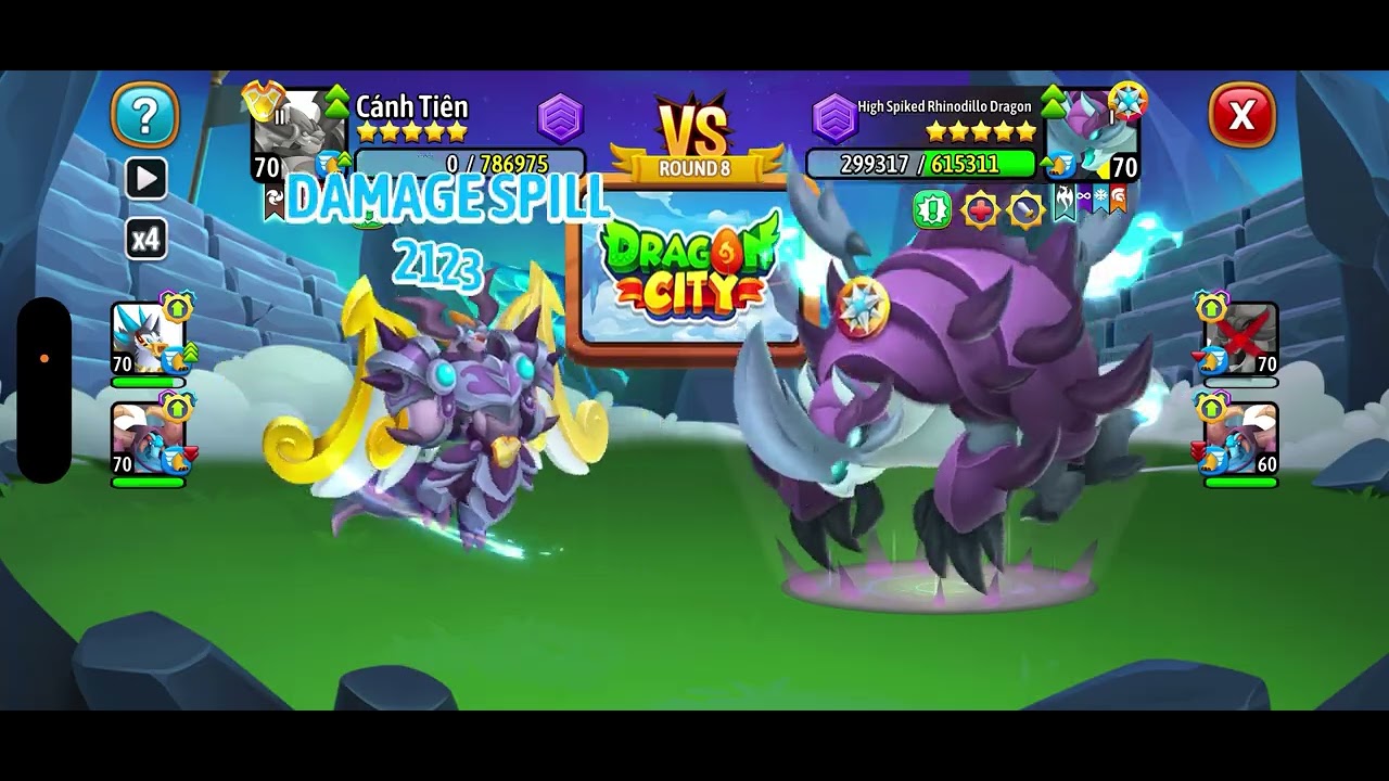 DragonCity: Nâng cấp High Flight Armor 5sao #dragoncity #games 