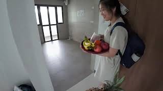 Getting Our Keys To Our New Flat In Tengah