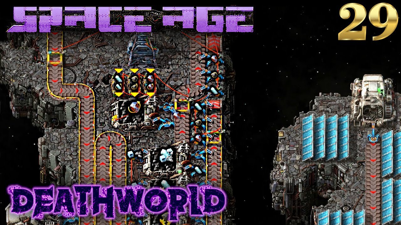 Advanced Asteroids - Space Age Deathworld (Factorio), Ep 29