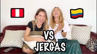 JERGAS PERUANAS VS COLOMBIANAS / TUTI FEAT. NATALIA MERINO