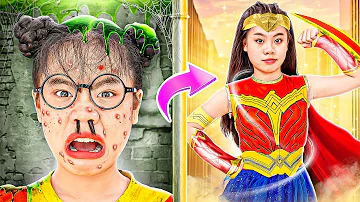 Baby Doll Extreme Makeover From Nerd To Beautiful Superhero At Prom - Funny Stories About Baby Doll