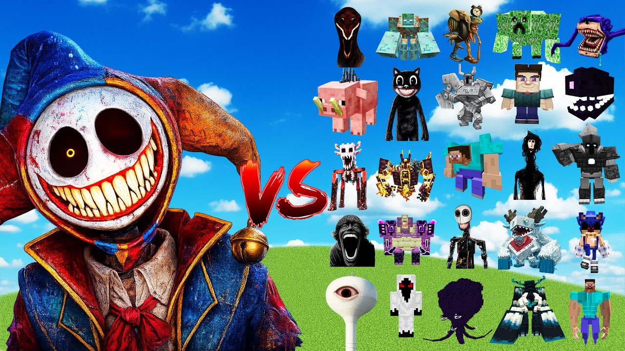 The Prototype [Poppy Playtime] vs NEW Minecraft Bosses | Minecraft Mob Battle