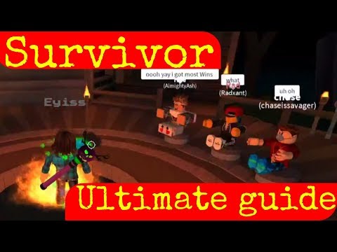 Survivor Ultimate Guide Roblox Youtube