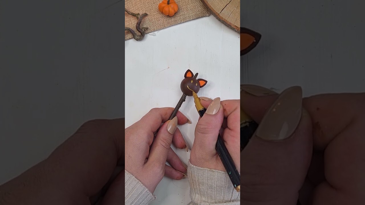 Осенние кольца своими руками 🦇☺️ 