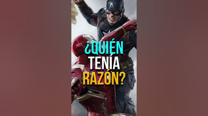 ⚔️¿Quién tenía razón en Civil War? | #Shorts