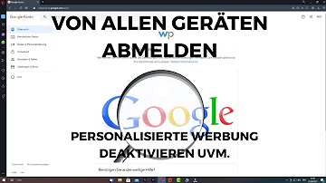 Kann man sich bei Google abmelden?