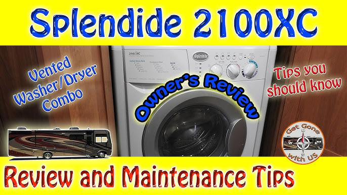 Splendide 2100XC Washer/Dryer - Extra Capacity - Vented - White –  Camperland of Oklahoma