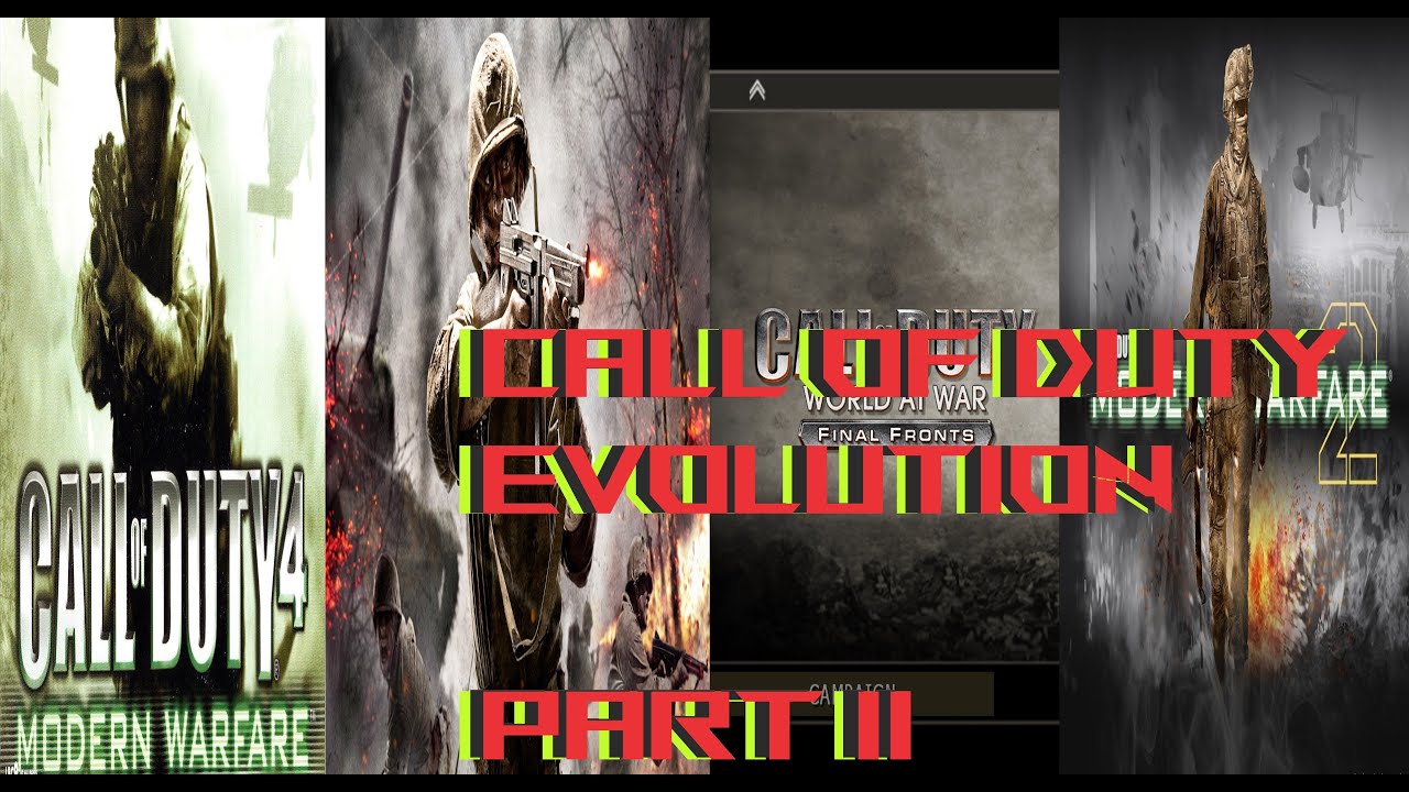 Call Of Duty - Evolution Extended Gameplay - 2003 - 2023 - Part-II (4k ...