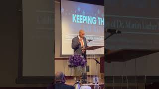 Dr. S. L. Young Recites Dr. Martin Luther King, Jr.'s "I Have a Dream" Speech