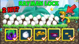 Ultimate Rayman Lock + Rayman Fist BONUS! OMG!! | GrowTopia