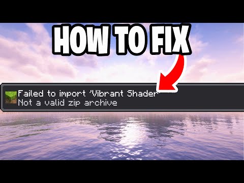 How To Fix Failed To Import Error On Minecraft Bedrock! - Android, IOS, Windows
