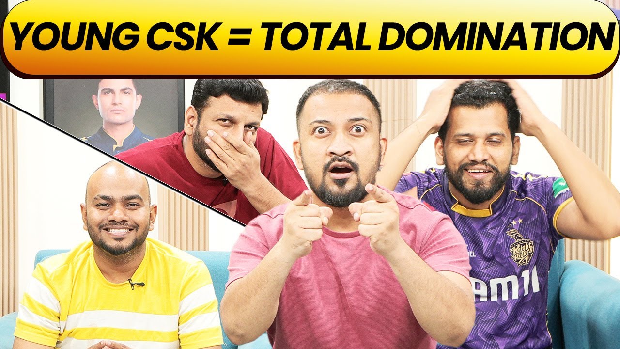 🔴Young CSK = Different Beast 💪| CSK Finally Chases 180 – Thanks to the Youngsters | KKR TATA BYE BYE