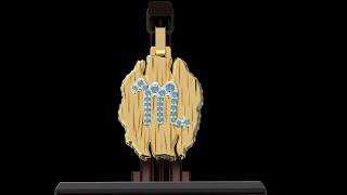 Scorpio Zodiac Pendant - 3D CAD vidéo