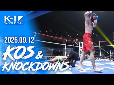 【KNOCKOUTS & KNOCKDOWNS】K-1 WORLD MAX 2026 | September 12, 2026