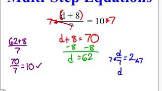 Algebra 2-3: Solving Multi-Step Equations Profile