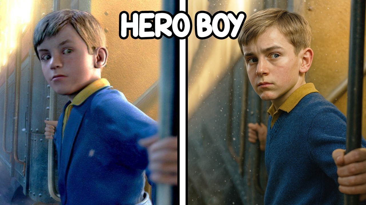 The Polar Express Characters In Real Life! 🎄