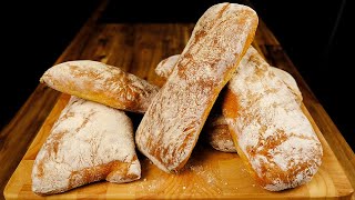 Make this ciabatta bread recipe & you'll never eat store-bought bread again!