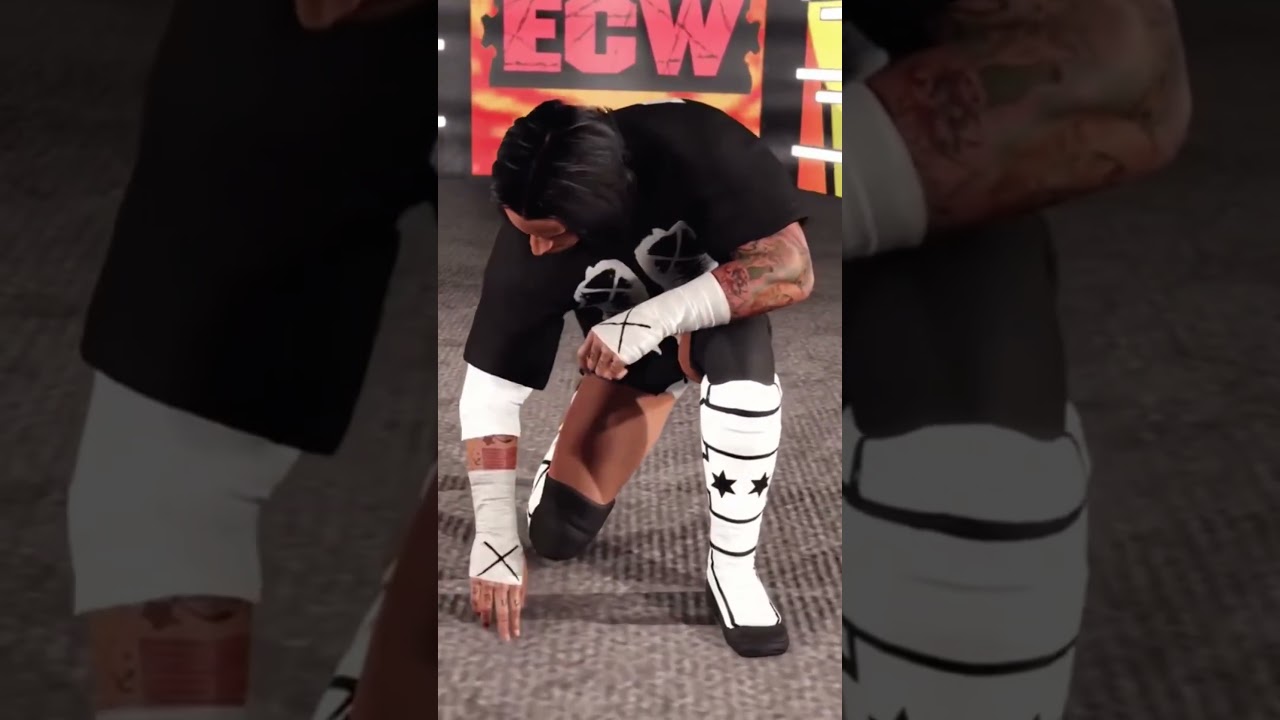 WWE 2K25 - Выход CM Punk на ринг ECW