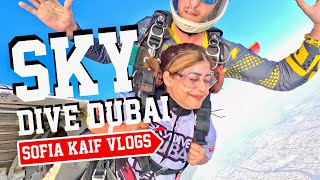 Sky Dive | Dubai | Sofia Kaif |  #8 Vlog