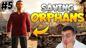 SAVING ORPHANS | First Time Playing SKYRIM - Part 5 [Blind Playthrough]