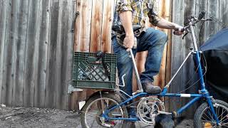 Download Lagu Unfolding a Dahon V folding bicycle. MP3