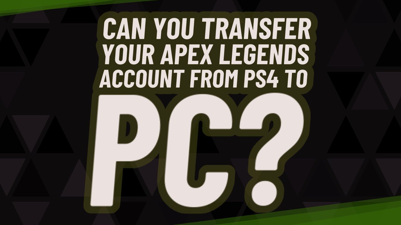 foragte Kor sandwich How To Use Ps4 Apex Legends Account On Pc? – Your E Shape