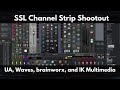 SSL Channel Strip Shooutout | SSL Plugins from Universal Audio, Waves, brainworx, and IK Multimedia