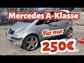 Mercedes A Klasse für 250 Euro gekauft - Lenkstockschalter wechseln - Kombiinstrument Beleuchtung