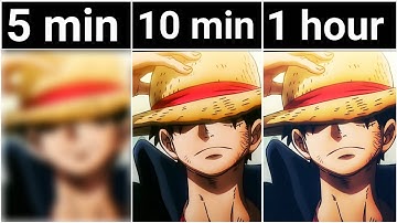 editing challenge | 5 mins vs 10 mins 1 hour