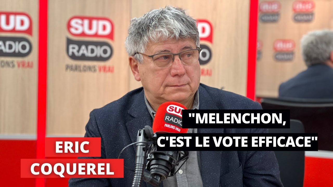 Éric Coquerel : "Jean-Luc Mélenchon, c'est le vote efficace !"