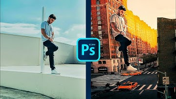 How to Create a Giant Photo Editing in PS Touch | PS CC 2019