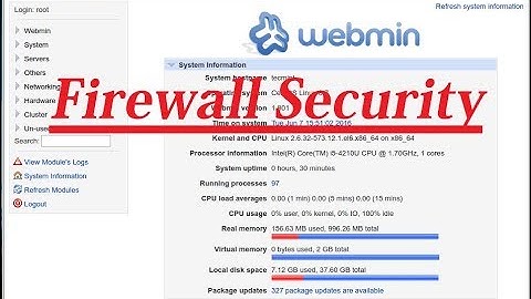Webmin-installatie op CentOS 6/7 / RHCL | Hoe