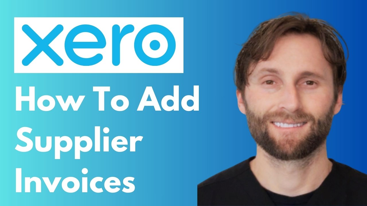 How to Add Supplier Invoices Quicker on Xero Accounting Software [Full ...