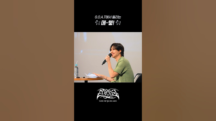태민 (TAEMIN) - The 5th Mini Album 'ETERNAL'  Listening Session Behind The Scenes Highlight