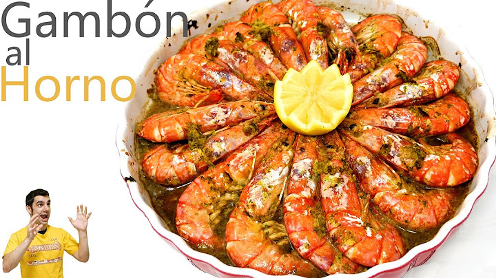 GAMBÓN al HORNO 😍🦐RICOS RÁPIDOS y SIN MANCHAR 🦐😍🦐 La mejor receta de LANGOSTINOS, GAMBAS o CAMARONES