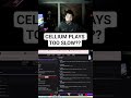 CELLIUM PLAYS TOO SLOW??