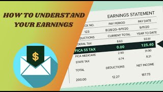 How to read A paystub